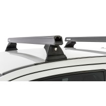 Barres de toit noires 1250mm Rhino Rack Heavy Duty pour pick-up