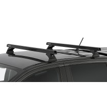 Barres de toit noires Heavy Duty 1250mm pour pick-up 4x4