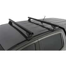 Barres de toit noires Heavy Duty 1250mm pour pick-up 4x4