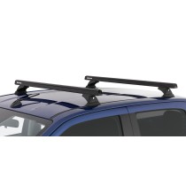 Barres de toit noires Heavy Duty 1250mm Rhino Rack pour pick-up