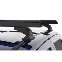 Barres de toit noires Heavy Duty 1250mm Rhino Rack pour pick-up