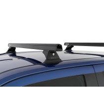 Barres de toit noires Heavy Duty 1250mm Rhino Rack pour pick-up