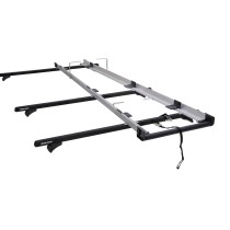 Porte-échelle coulissant 3,5 m Rhino Rack pour Toyota Hiace 2005-2019