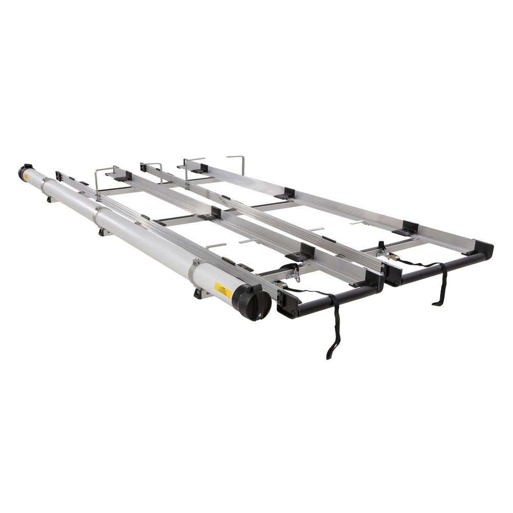 Porte-échelle double coulissant 3m Rhino Rack pour Transporter T6