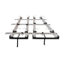 Porte-échelle double coulissant 3m Rhino Rack pour Transporter T5