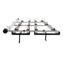 Porte-échelle double coulissant 3m Rhino Rack pour VW T5 2004-2015