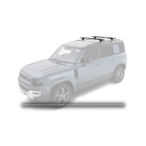 Barres de toit Vortex 1370mm Land Rover Defender II – Rhino Rack