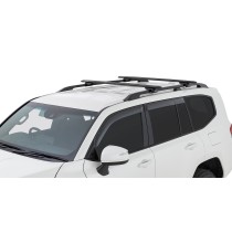 Kit 2 barres de toit noire Vortex 1370mm RX – Rhino Rack robuste