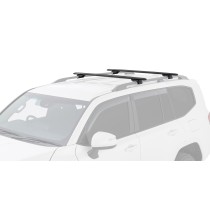 Kit 2 barres de toit noire Vortex 1370mm RX – Rhino Rack robuste