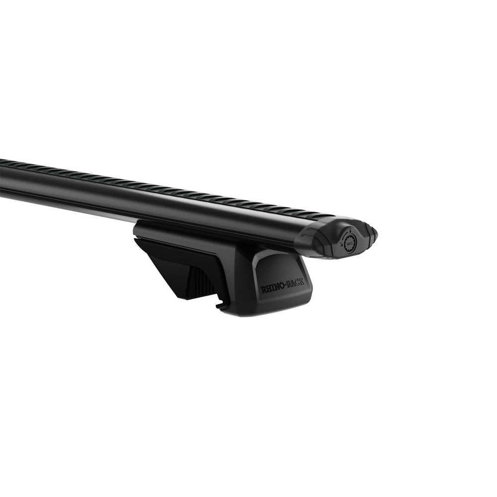 Kit 2 barres de toit noires Vortex RX 1065mm – Rhino Rack robuste
