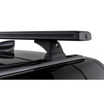 Barres de toit noires Rhino Rack Reconn-Deck Defender II 90 L663