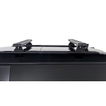 Barres de toit noires Rhino Rack Reconn-Deck Defender II 90 L663