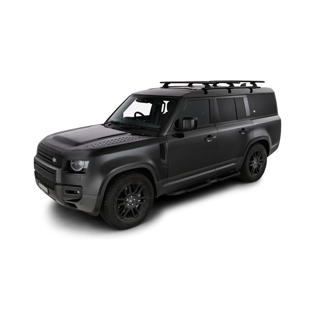 Barres de toit noires Vortex 1370mm Defender 130 L663 - Rhino Rack