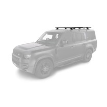 Barres de toit noires Vortex 1370mm Defender 130 L663 - Rhino Rack