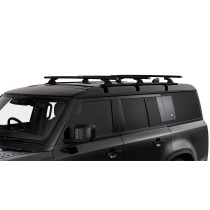 Barres de toit noires Vortex 1370mm Defender 130 L663 - Rhino Rack