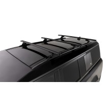 Barres de toit noires Vortex 1370mm Defender 130 L663 - Rhino Rack