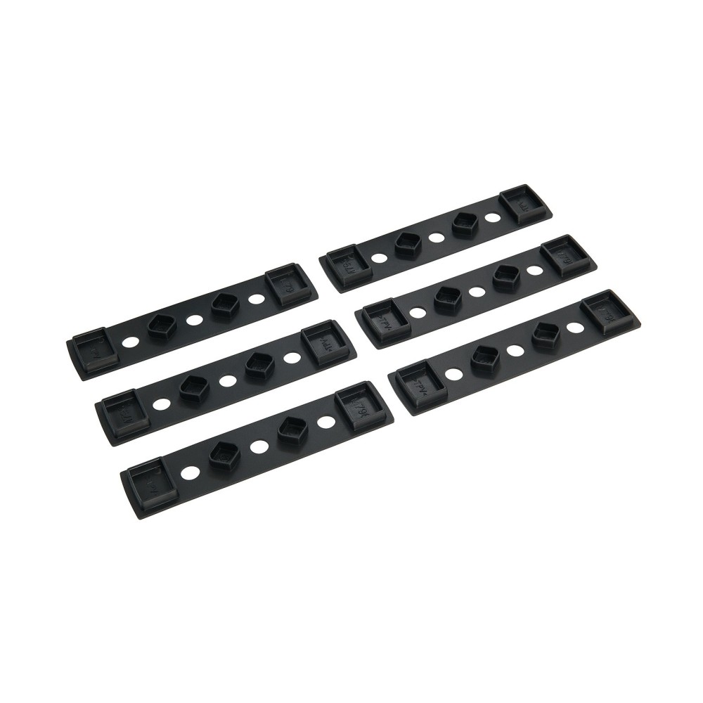 Kit 6 adaptateurs RLT600 Rhino Rack : Fixation rapide 4x4 Offroad