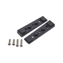 Kit 2 cales 10mm Rhino Rack : Inclinaison parfaite pour barres de t