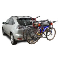 Porte-vélos boule attelage 4 vélos Rhino Rack robuste et pratique