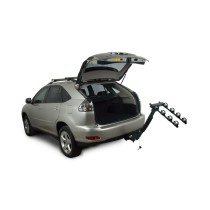 Porte-vélos boule attelage 4 vélos Rhino Rack robuste et pratique