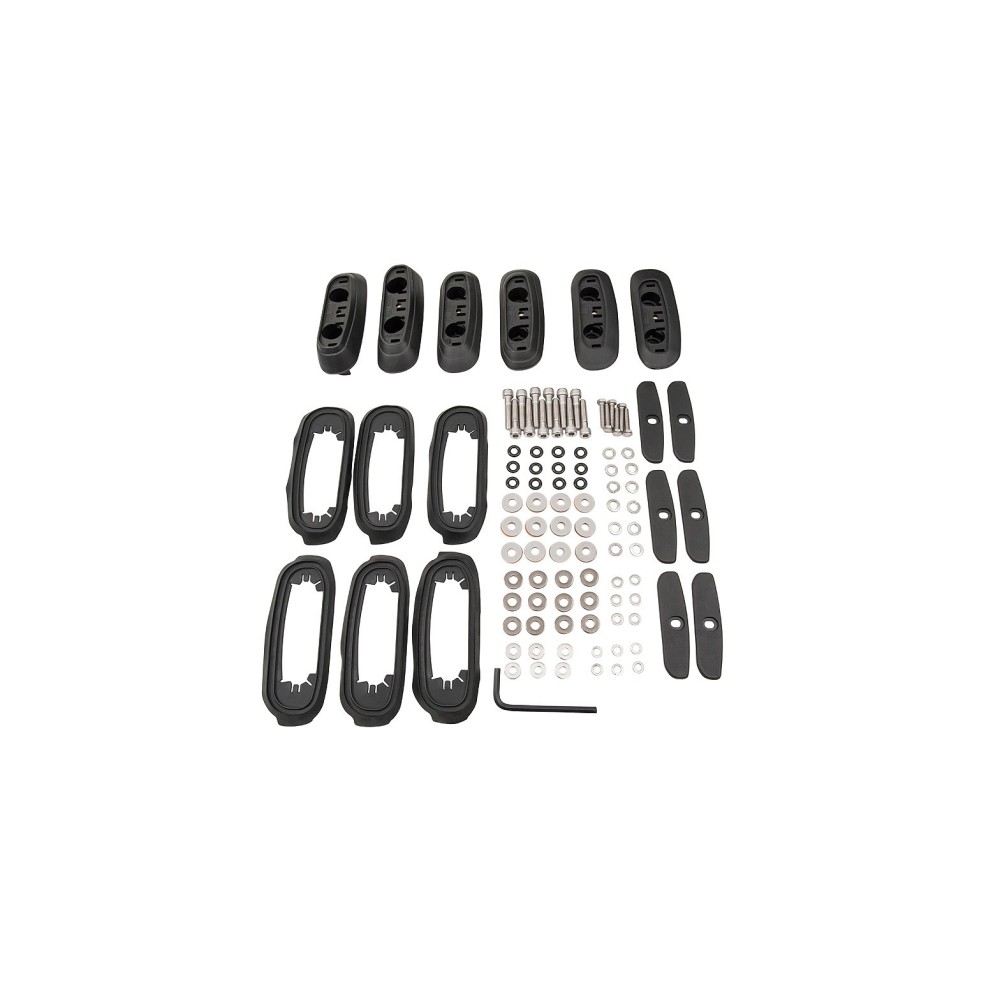 RCP Base Kit Rhino Rack x6 : Fixation galerie de toit 4x4 fiable