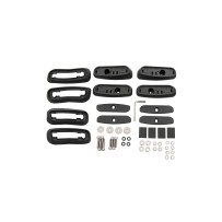 RCP Base Kit Rhino Rack x4 : Fixation galerie toit Volkswagen Amarok
