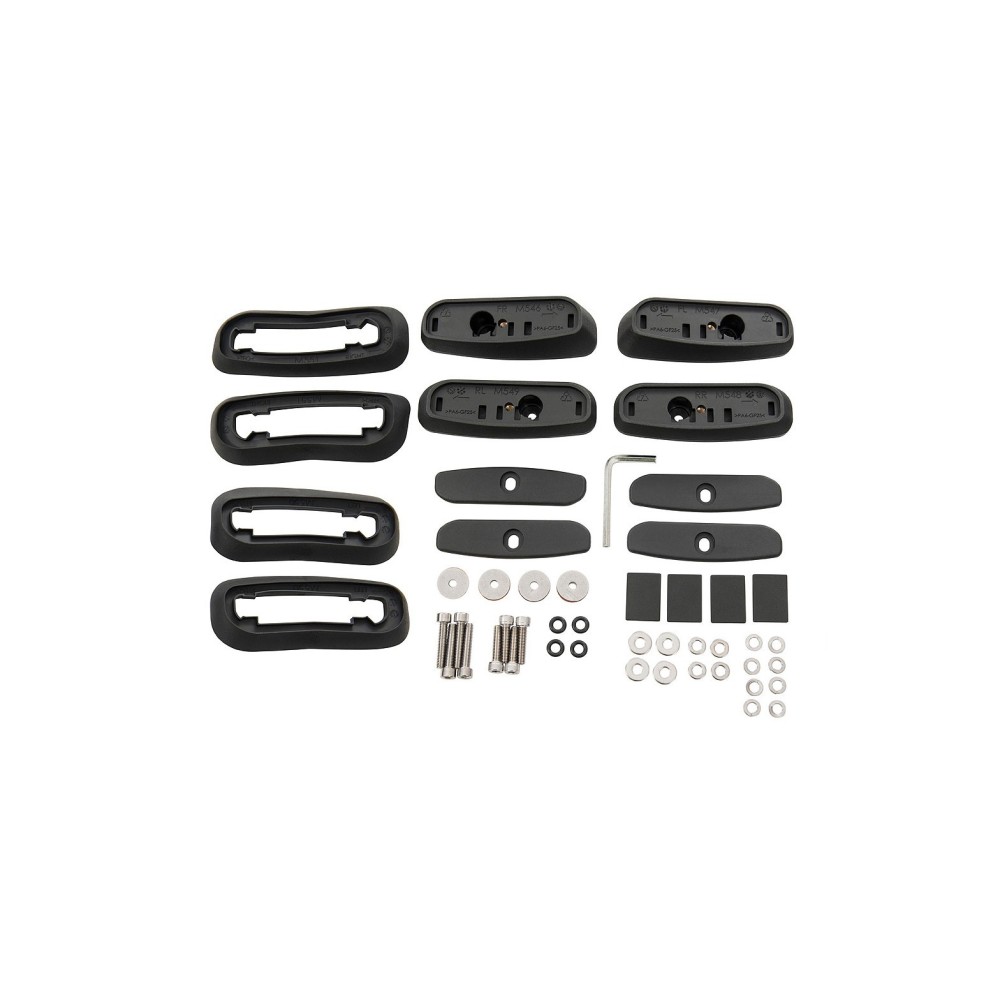 RCP Base Kit Rhino Rack x4 : Fixation galerie toit Volkswagen Amarok