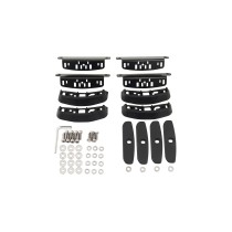 Kit RCP Base x4 Rhino Rack : Barres de toit Isuzu MU-X robustes
