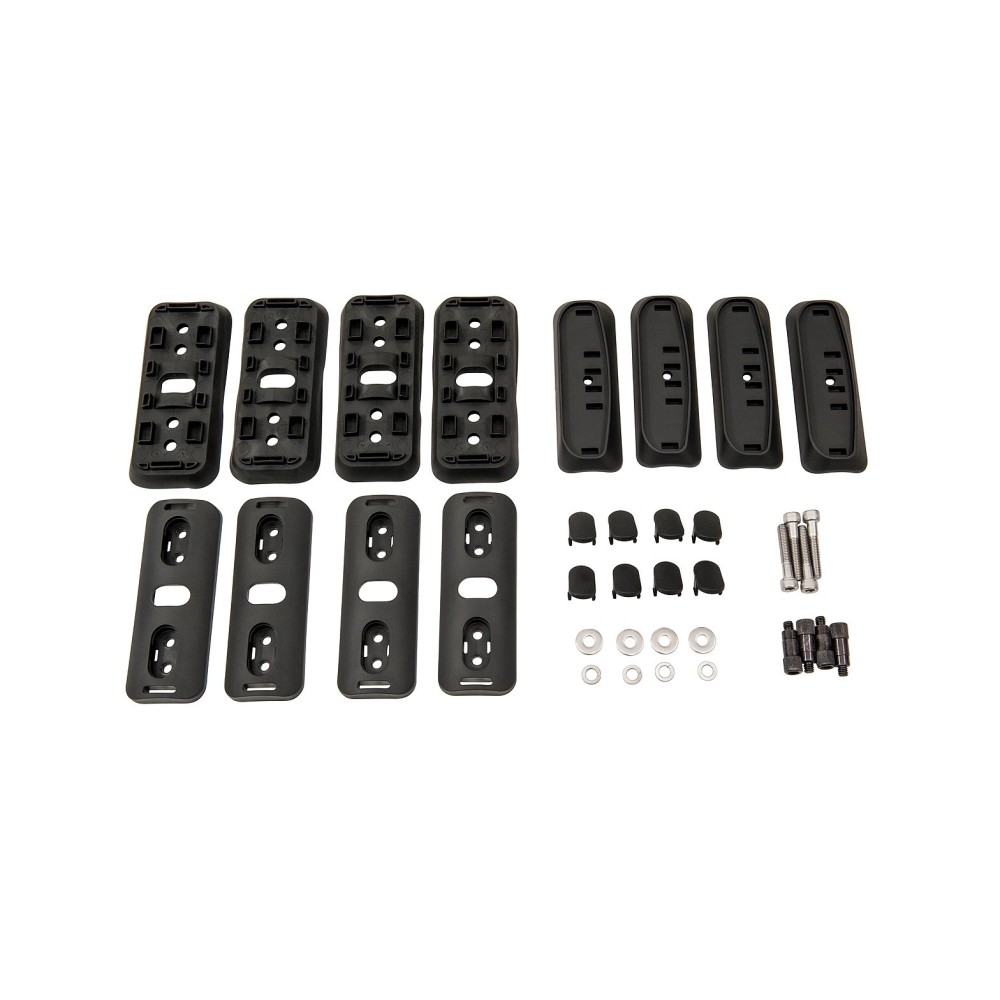 Kit Base RCP (x4) Rhino Rack : Fixation robuste galerie de toit 4x4