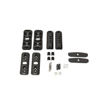 RCP Base Kit Rhino Rack x2 : Fixation Barres de Toit 4x4 Caddy