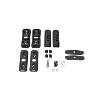 RCP Base Kit Rhino Rack x2 : Fixation Barres de Toit 4x4 Caddy