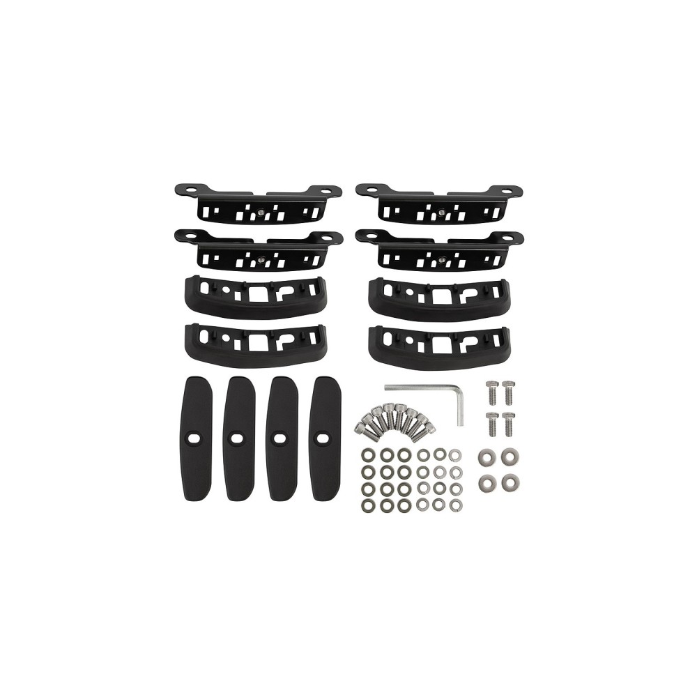 Kit Base Rhino Rack RCP66-BK x4 : Fixez votre galerie de toit 4x4