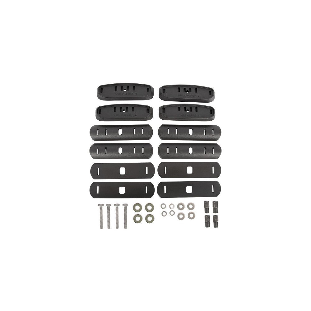 RCP Base Kit Rhino Rack (x4) – Fixation robuste galerie de toit 4x4