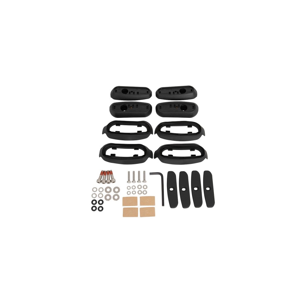 RCP Base Kit (x4) Rhino Rack : Fixation galerie toit 4x4 robuste