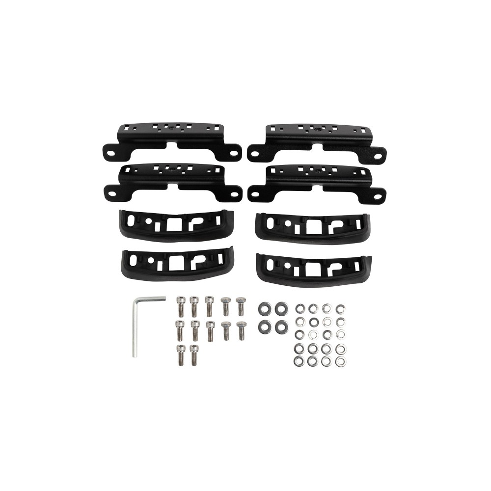RCP Base Kit Rhino Rack (x4) : Fixation galerie de toit 4x4 robuste