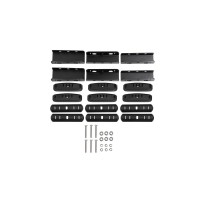 RCP Base Kit Rhino Rack x6 : Fixation Galerie de Toit 4x4 Toyota