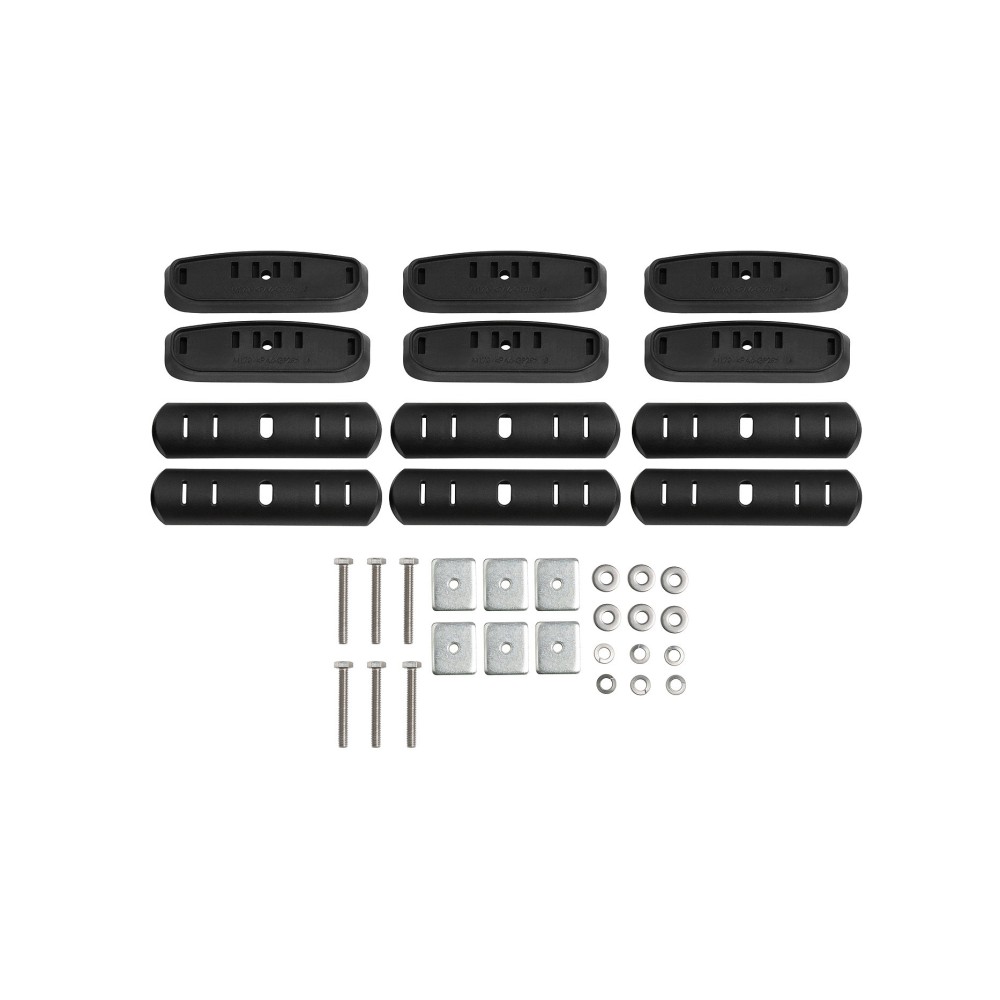 RCP Base Kit Rhino Rack x6 : Fixation galerie de toit solide 4x4