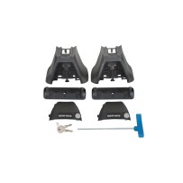 Kit 2500 Leg Rhino Rack (x2) : Fixation robuste pour galerie toit
