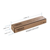Kit galerie Rhino Rack Pioneer 6 Ford Ranger T9/Amarok 2022+ robuste