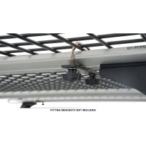 Steel Mesh Platform Rhino Rack : galerie toit solide pour 4x4