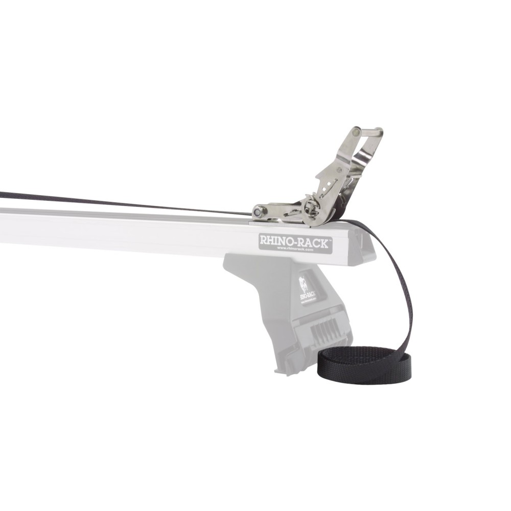 Sangle à cliquet Rhino Rack 2m : sécurité optimale sur barre