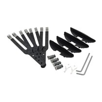 Kit StealthBar Hardware Rhino Rack : Fixation rapide galerie toit 4x4