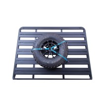 Porte roue RHINORACK Pionner : Fixation robuste pour galerie 4x4