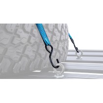 Porte roue RHINORACK Pionner : Fixation robuste pour galerie 4x4