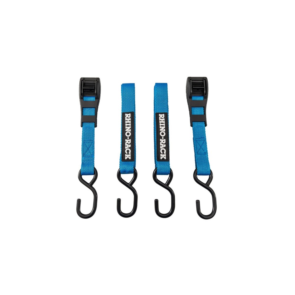 Sangles à came bleue 3m Rhino Rack – Sécurisez vos chargements 4x4