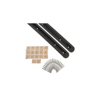 RTS Tracks Rhino Rack pour Ford Ranger Double Cab 2012-2022
