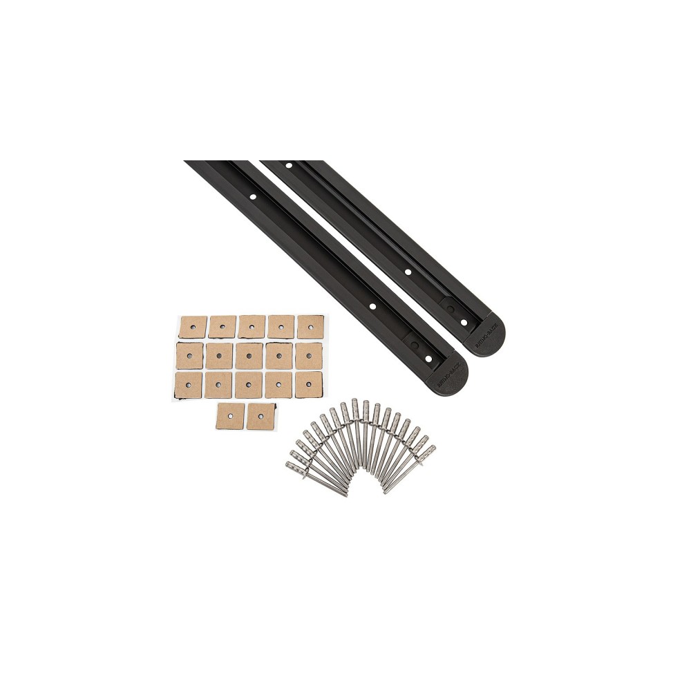RTS Tracks Rhino Rack pour Ford Ranger Double Cab 2012-2022