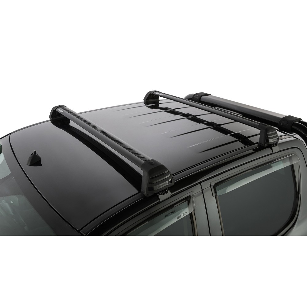 Rhino Racks Roc25 Vortex ROC25 Flush Black : Barres de toit 4x4 Rhino Rack robustes