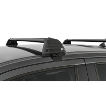 Vortex ROC25 Flush Black : Barres de toit 4x4 Rhino Rack robustes