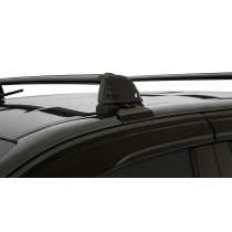 Barres de toit ROC25 Flush Black Rhino Rack 4x4 – Sécurité & Style